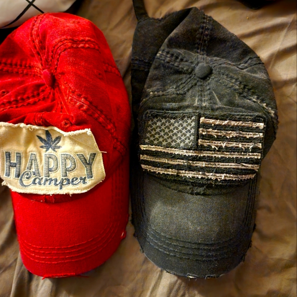 Snap back caps